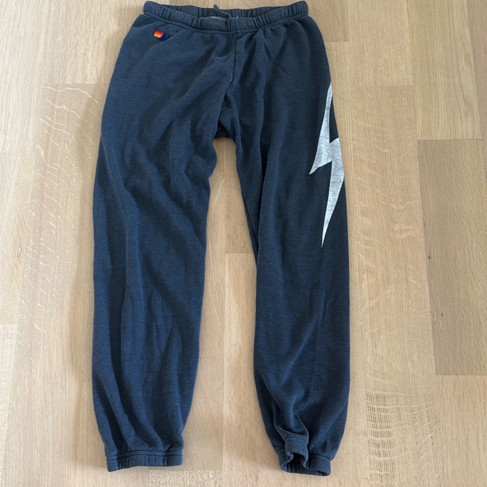 Aviator Nation Women’s sweatpants size Large. Charcoal.